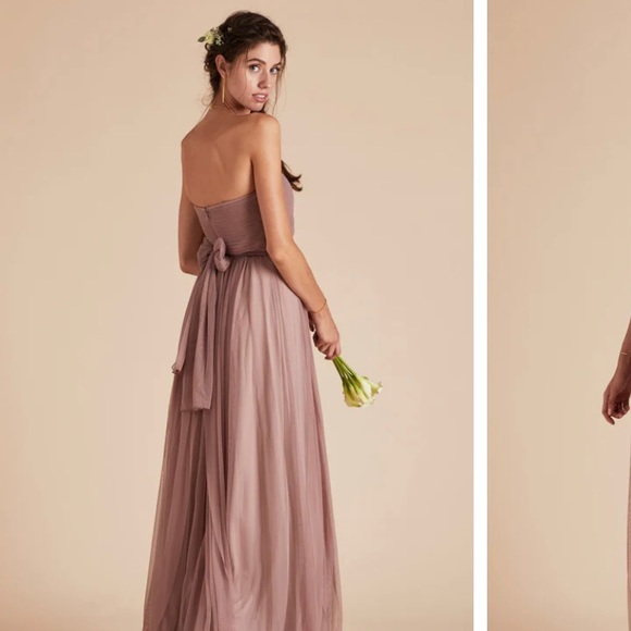Birdy Grey | Sandy Mauve | Bridesmaid |Tulle Convertible Dress - Picture 7 of 10